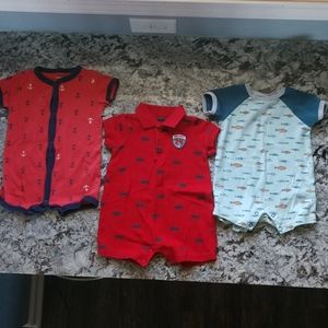 9 mo boy rompers onesie one piece
